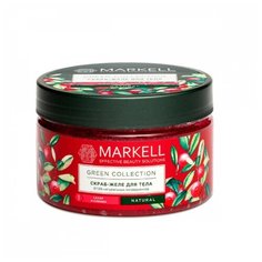 Markell Скраб-желе для тела Green Collection Сахар и Клюква, 250 мл