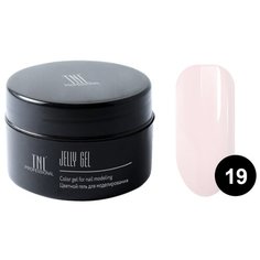 Гель-желе TNL Professional Jelly Gel моделирующий камуфлирующий, 18 мл 19 светло-розовый