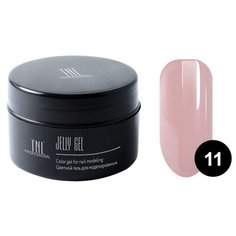 Гель-желе TNL Professional Jelly Gel моделирующий камуфлирующий, 18 мл 11 дымчато-розовый