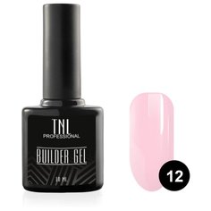 Гель TNL Professional Builder Gel моделирующий камуфлирующий, 10мл 12 бледно-розовый