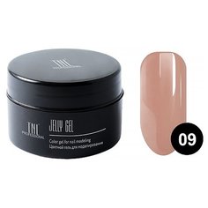 Гель-желе TNL Professional Jelly Gel моделирующий камуфлирующий, 18 мл 09 кофейный