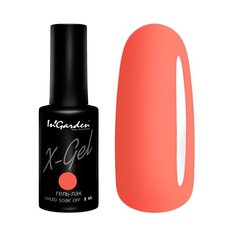 Гель-лак InGarden X-Gel, 8 мл, оттенок №125 пудрово-рыжий