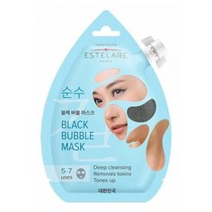Estelare Черная пенящаяся маска Очищающая, 20 мл