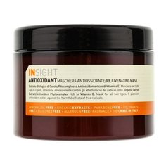 Insight ANTI-OXIDANT Омолаживающая маска для волос и кожи головы, 500 мл