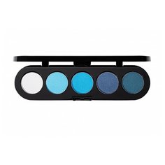 Make-up Atelier Paris Палетка теней 5 Eyeshadows Palette T07 blue tones