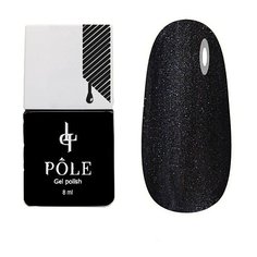 Гель-лак Pole Classic line, 8 мл, оттенок мерцающий графит