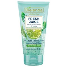 Bielenda детокс-скраб для лица Micellar Care Fresh Juice Лайм 150 г