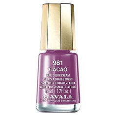 Лак Mavala Nail Color Cream, 5 мл, оттенок 981 Cacao