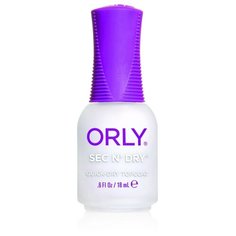 Orly верхнее покрытие Sec N Dry 18 мл прозрачный