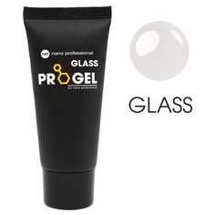 Гель Nano Professional Progel полиакриловый для моделирования, 30 мл glass