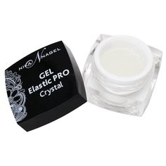 Гель Nika Nagel Elastic PRO однофазный для моделирования, 15 гр прозрачный