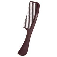 DEWAL Расческа антистатическая Carbon Bordo 20,5 см, CO-6810-CBN