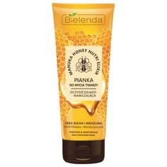 Bielenda очищающая увлажняющая пенка для лица Manuka Honey Nutri Elixir Facial Foam, 175 мл