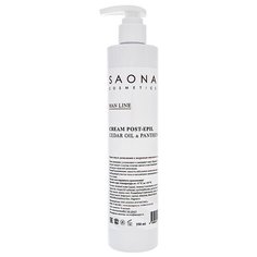 Saona Cosmetics Крем после депиляции Man Line с кедровым маслом и пантенолом 350 мл