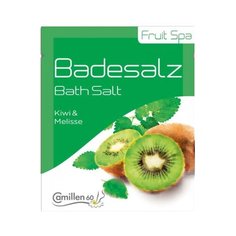 Camillen 60 Соль для ножных ванн Badesalz bath salt Киви и мелисса 40 г пакет