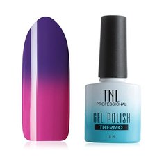 Гель-лак TNL Professional Thermo effect, 10 мл, оттенок №13 - фиолетовый/фуксия