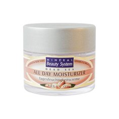 Mineral Beauty System Dead Sea All Day Moisturizer Argan Oil Увлажняющий крем для лица с аргановым маслом, 50 мл