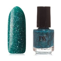 Лак Masura Золотая коллекция мини, 3.5 мл, оттенок Sparkle teal the end