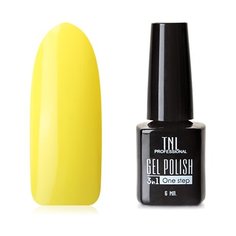 Гель-лак 3 в 1 TNL Professional 3 в 1, 6 мл, оттенок №78 - Лимонный