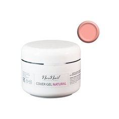 Гель NeoNail Cover Gel камуфлирующий для моделирования, 50 мл natural