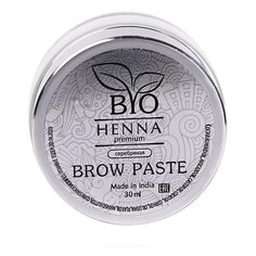 Bio Henna Паста для бровей 30 мл серебряный