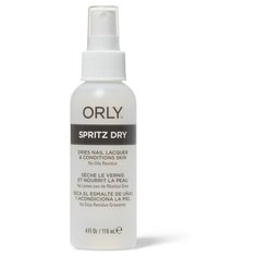 Orly верхнее покрытие Spritz Dry 118 мл бесцветный