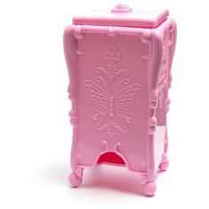 TNL Professional Контейнер для безворсовых салфеток розовый