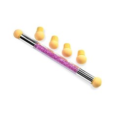 Набор спонжей для аэропуффинга, 6 шт Patrisa Nail розовый