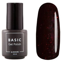 Гель-лак Masura Basic, 3.5 мл, оттенок Бордовая Роза