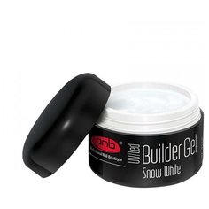 Гель PNB Builder Gel для моделирования, 15 мл snow white