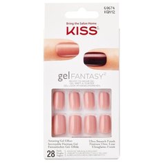 Накладные ногти KISS Gel Fantasy Short Length Ribbons 28 шт.