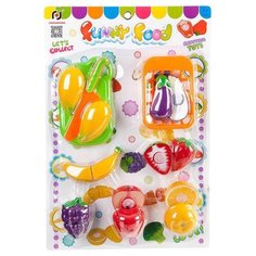 Набор продуктов с посудой Jinhuafeng Funny Food F6200 разноцветный