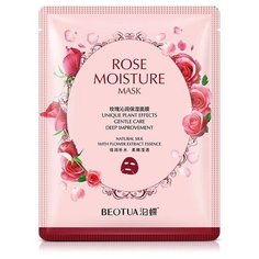Beotua Тонизирующая маска для лица с экстрактом лепестков розы, 25 г