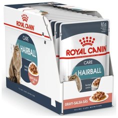 Корм для кошек Royal Canin для вывода шерсти 12шт. х 85 г (кусочки в соусе)