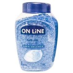 ON LiNE Соль для ванн Морской, 750 г