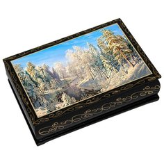 Набор конфет Кремлина Чернослив шоколадный с миндалем в сувенирной шкатулке 300 г