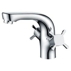 Смеситель для раковины (умывальника) KAISER Cuatro 58011 двухрычажный хром хром