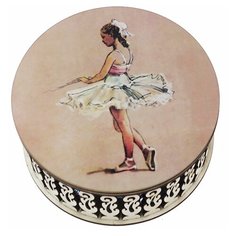 Набор конфет Кремлина Чернослив шоколадный в круглой шкатулке 400 г