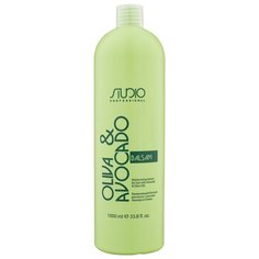 Kapous Professional бальзам Studio Professional с маслами авокадо и оливы, 1000 мл