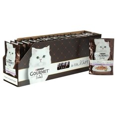 Корм для кошек Gourmet А-ля Карт а-ля Провансаль с птицей 24шт. х 85 г (кусочки в соусе)