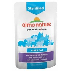 Корм для стерилизованных кошек Almo Nature Functional line с треской 70 г