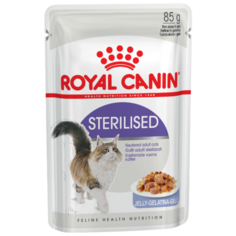 Корм для стерилизованных кошек Royal Canin 85 г (кусочки в желе)