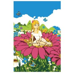 Molly Картина по номерам "Дюймовочка" 20х30 см (CX3452)