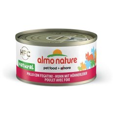 Корм для кошек Almo Nature (0.07 кг) 1 шт. HFC Natural Adult Cat Chicken with Liver
