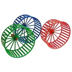 Игрушка для грызунов Дарэлл Колесо без подставки, пластик, 9 см