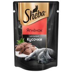 Корм для кошек Sheba Naturalle с ягненком 80 г (мини-филе)