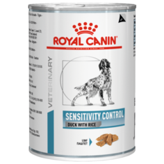 Влажный корм для собак Royal Canin Sensitivity утка с рисом 420г