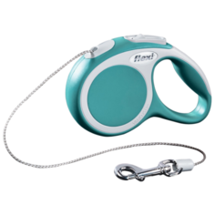 Поводок-рулетка для собак Flexi Vario XS тросовый бирюзовый 3 м