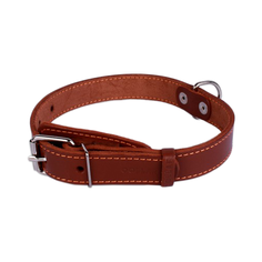 Ошейник COLLAR одинарный 0273 47-62 см коричневый