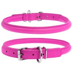 Ошейник COLLAR Glamour круглый 3505 33-41 см розовый